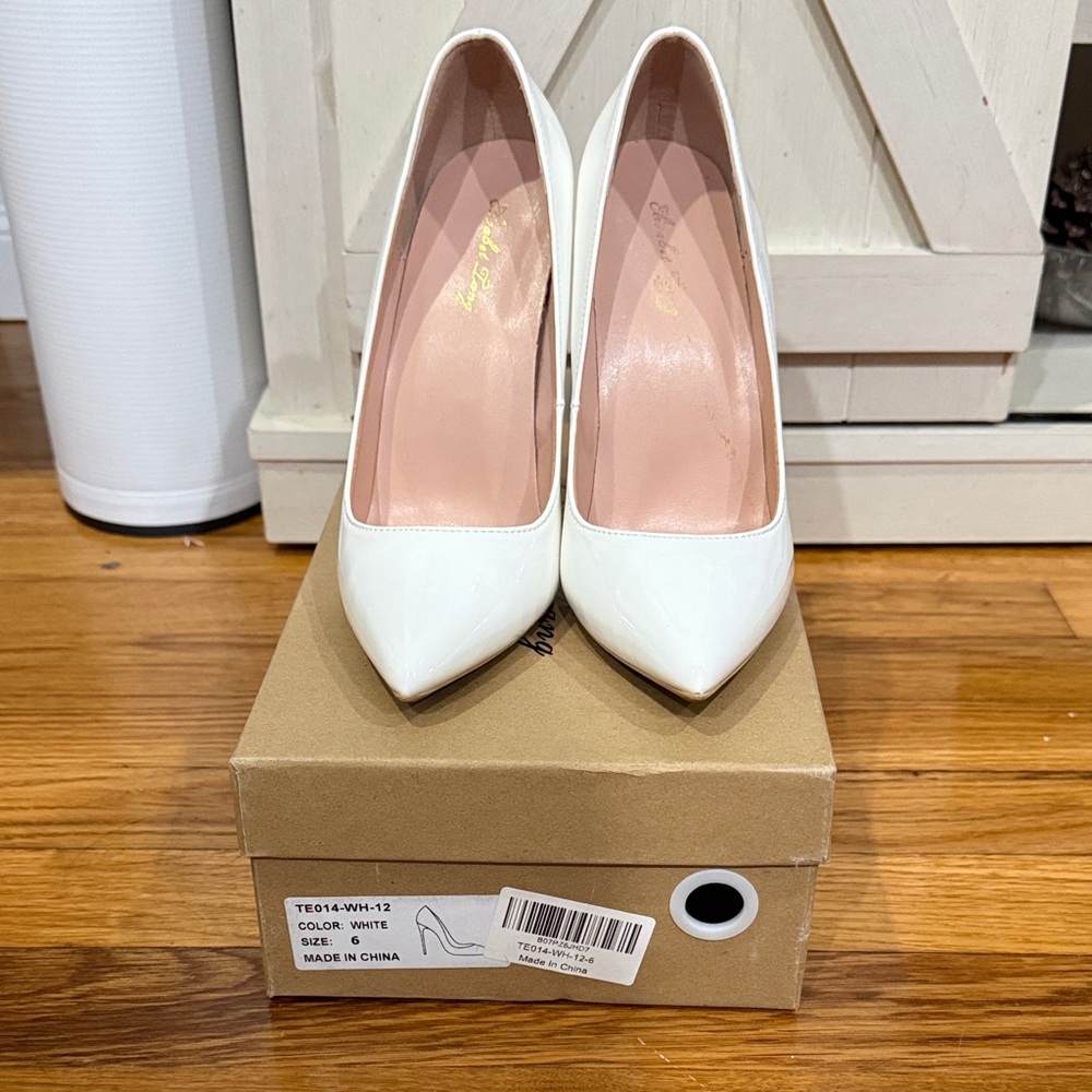 Chic White Women's Heels